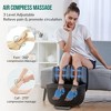 Snailax Heated Foot & Calf & Leg Massager for Circulation - 2 IN 1 Foot Massage Machine - 3 of 4