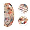 Unique Bargains Semicircular-shape Hair Comb 1 Pc - 2 of 4