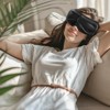 Heated Eye Massager with 5 Modes, Bluetooth Music & 180° Foldable Design for Relaxation and Eye Comfort - 2 of 4