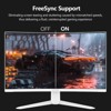 Z-EDGE 27" White Monitor, 300Hz Curved Gaming Monitor, 1ms 16:9 FHD 1920x1080 Frameless Curved Monitor - 3 of 4