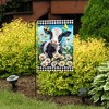 Briarwood Lane Summer Garden Flag 12x18 For Outdoor Checkered Cow For Summer Garden Flag Flags For Outside - 4 of 4