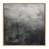 Kate & Laurel All Things Decor 30"x30" Tonal Abstract Black Gray Framed Canvas by The Creative Bunch Studio Natural - 2 of 4
