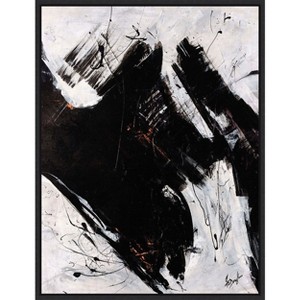 Amanti Art Staccato I by Farrell Douglass Canvas Wall Art Print Framed 18 x 24-in. - 1 of 4