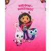 Gabby's Dollhouse Toddler Girls' Meow-Mazing! Sleep Pajama Dress Nightgown Pink - 3 of 4