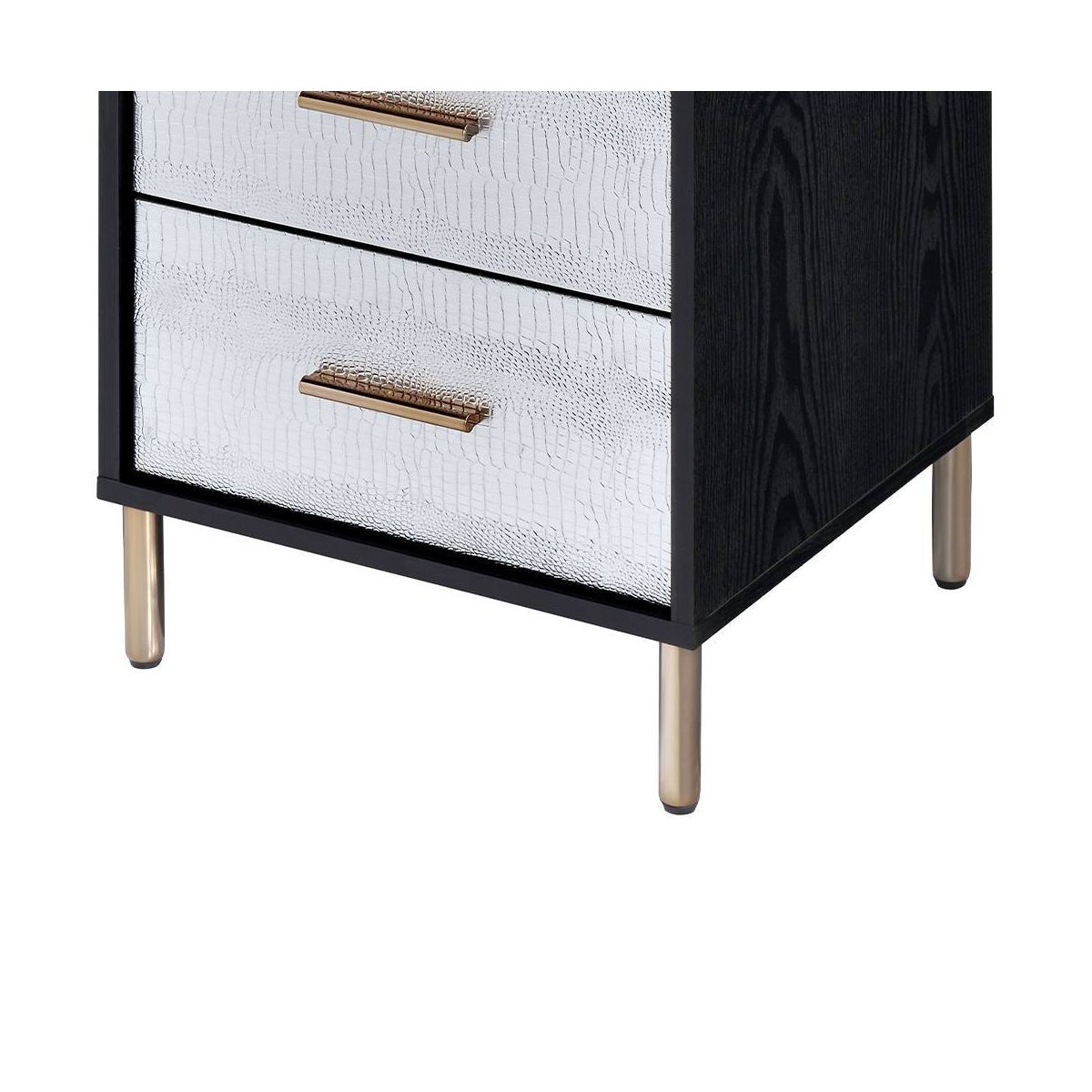 Myles 17" Armoires - Acme Furniture: Metal Frame, 5-Door Jewelry Storage, No Assembly Required - thumbnail 6