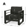 Christopher Knight Home Rajiv 4 Pieces Modern Outdoor Aluminum Chat Set - 4 of 4