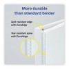 Avery Heavy-Duty Non Stick View Binder with DuraHinge and Slant Rings, 3 Rings, 0.5" Capacity, 11 x 8.5, White, 4/Pack - 4 of 4