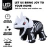 Joyfy 8 FT Halloween Inflatables Outdoor Decoration, Inflatable Skeleton Dinosaur with Built-in LEDs for Halloween Outdoor Yard Lawn Party Decoration - 2 of 4