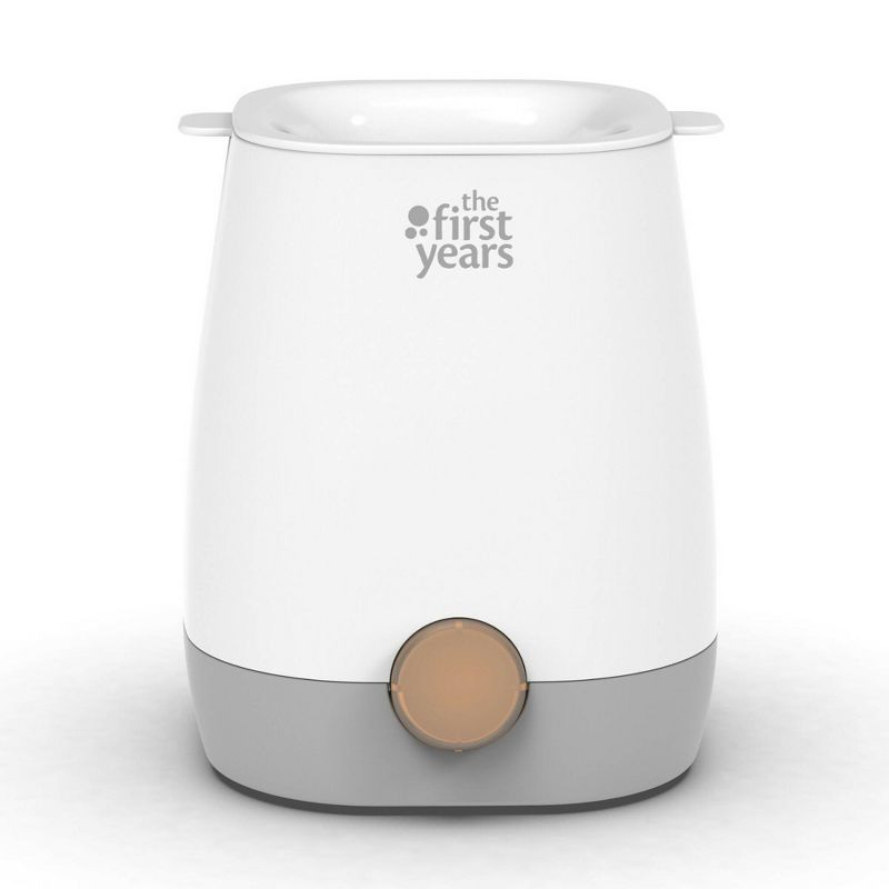 The First Years Baby Bottle Warmer and Sterilizer - Pacifier and Bottle Nipple Sanitizer: Electric, BPA-Free, Automatic Shut-Off