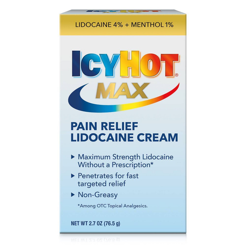 UPC 041167171004 product image for Icy Hot with Lidocaine Pain Relieving Cream - 2.7oz. | upcitemdb.com