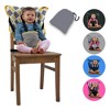 CozyBaby Portable Washable Cloth Travel Easy Seat High Chair w/ Click Setup, Reinforced Harness, and Machine Washable Fabric - 2 of 4