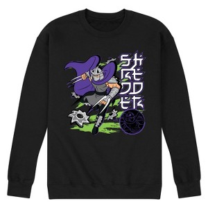 Men's - Teenage Mutant Ninja Turtles - Shredder Foot Clan Graphic Fleece Sweatshirt - 1 of 4