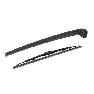 X AUTOHAUX Rear Windshield Wiper Blade Arm Set 345mm 14 Inch for Audi A4 Avant 2001 2002 2003 2004 2005 2006 2007 2008 2009