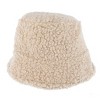 CTM Women's High Pile Fleece Reversible Bucket Hat - 2 of 4