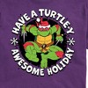 Men's - Teenage Mutant Ninja Turtles - Have A Turtley Awesome Holiday Short Sleeve Graphic T-Shirt - 2 of 4