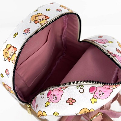 Kirby Waddle Dee Floral All Over Print 11&#34; Mini Backpack_3