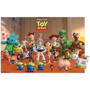 Trends International Disney Pixar Toy Story 4 - Collage Unframed Wall Poster Prints - 1 of 4