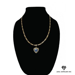 Aria jeweler Chain with Gold All seeing Eye - 1 of 4