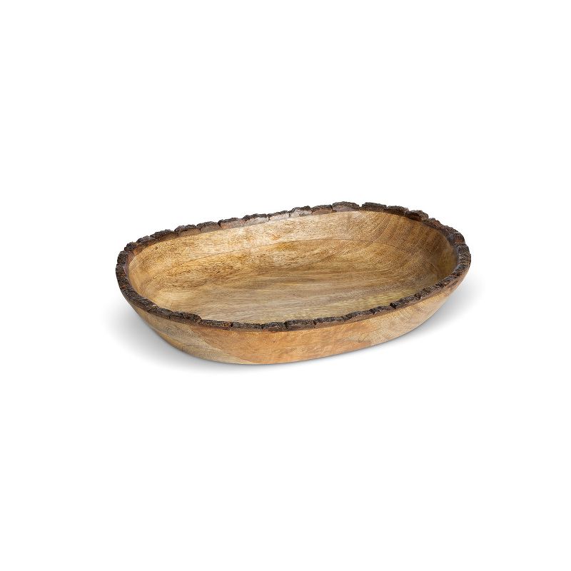 Park Hill Collection Woodland Shallow Serving Bowl Medium, 1 of 5