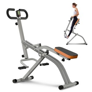 Sevobal Home Gyms Multifunctional Squat Rider Machine, Ideal for Home Use and Individuals, Facilitating Full Body Fitness, Silver, 33.1"*23"*51" - 1 of 4