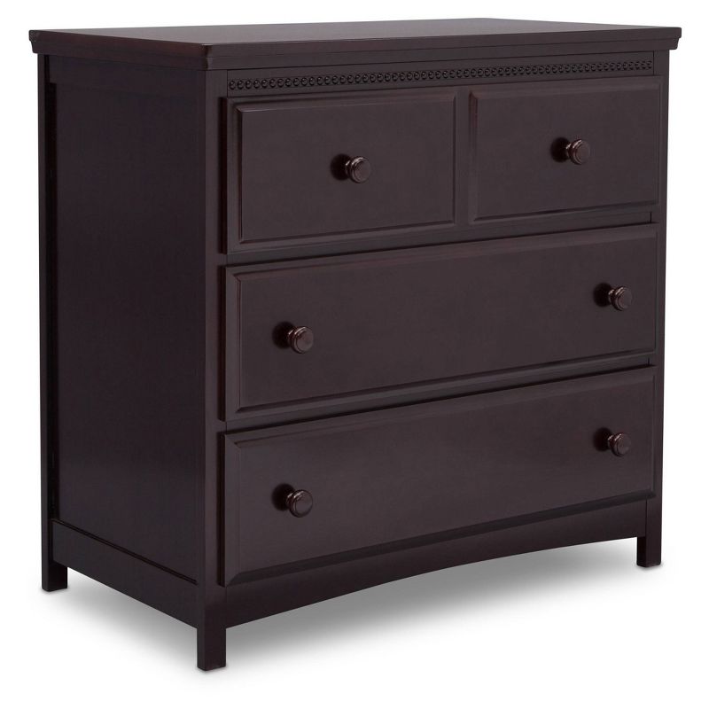 Delta Children Emerson 3 Drawer Dresser with Changing Top and Interlocking Drawers, 6 of 12