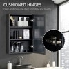 Resenkos Mirror Cabinet/Medicine Cabinet,Wall-Mounted Medicine Cabinet with Mirror,Bathroom Mirror Cabinet Wall Mounted with Storage Shelves, Black - 2 of 4