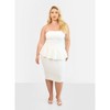 Rebdolls Women's Akari Peplum Top - 2 of 4