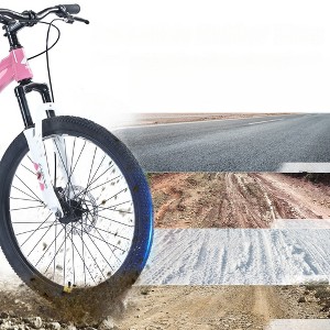 Infurnic Bicycles, 20 Inch Mountain Bike, MTB with Height Adjustable Saddle and Handlebar for Teenager Childrens, Pink, 22.44"*32.48"*54.33" - 1 of 4