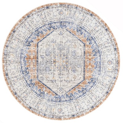 Nuloom Jacquie Pet Friendly Machine Washable Vintage Floral Area Rug