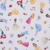 NoJo Disney Princess Pink, Blue, Yellow, and White Super Soft Nursery Fitted Crib Sheet - 2 of 4