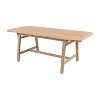 Christopher Knight Home Monture Outdoor Acacia Wood Expandable Dining Table with Slatted Top - 2 of 4