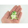 Frog Praying, Frog Showing Respect with Hands Together, Educational, Realistic, Model, Figure, , Replica, Gift,  2 inches.    CH1011 BB218 - 2 of 4