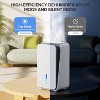 Teendow Dehumidifier for Home,  7-Color LED, Auto Shut-Off, Quiet Mode, Aromatherapy, Portable for Bedroom, Basement,White - 4 of 4