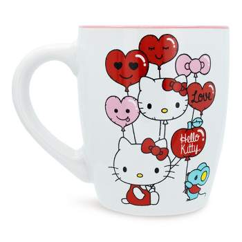 Hello Kitty Apple Glass Travel Cup