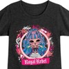 Girls' - LOL Surprise! - Royal Rebel Fitted Short Sleeve Graphic T-Shirt - 2 of 4