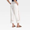 Women's High-Rise Ladder Trim Pull-On Pants - A New Day™ - 2 of 3