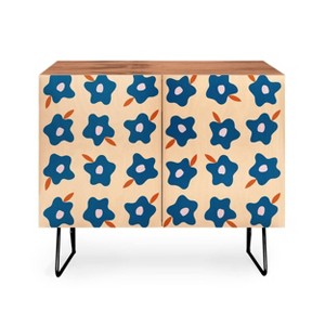 Maritza Lisa Wonky Spring Flowers Credenza - Deny Designs - 1 of 2