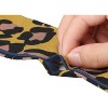 Allegra K Women's Leopard Ribbon Long Narrow Skinny Scarf Hairband Waistband Belt Bag Handle Accessory - 4 of 4