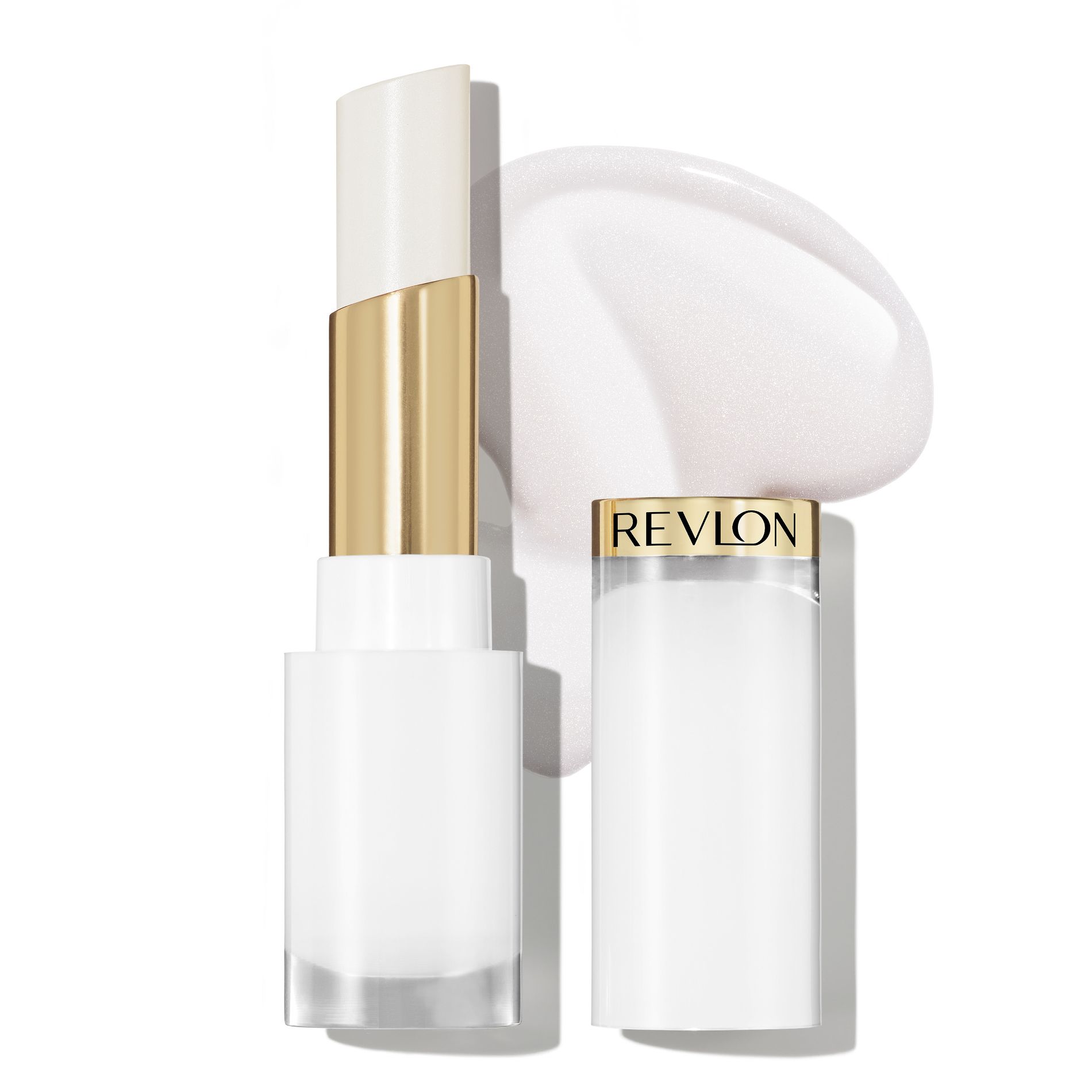 Revlon Super Lustrous Glass Shine Tinted Lip Balm with Hyaluronic Acid - 001 Sparkling Quartz - 0.11oz