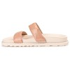 Journee Collection Womens Stellina Slide Flat Sandals Rose 11 - 2 of 4