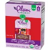 Plum Organics Mighty 4 Apple Blackberry Purple Carrot Greek Yogurt & Oat Baby Food Pouch - (Select Count) - 4 of 4