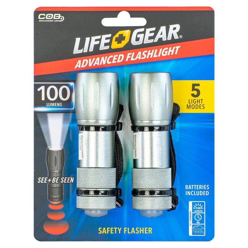 Life Gear 2pk LED Mini-Max 100 Lumens, 4 of 9