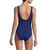 Lands' End Women's Plus Size DD-Cup Slender Tummy Control Chlorine Resistant Wrap One Piece Swimsuit - 2 of 4