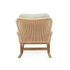 Cesicia Wicker Rocking Chair with Soft Polyester Cushions and Durable Wooden Frame - 4 of 4