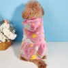 Warm Autumn Winter Dog Skirt Soft Velvet Puppy Clothes Reflective Breathable - 2 of 4