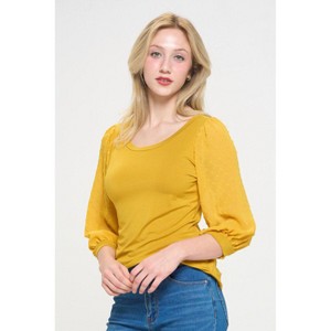 WEST K Women's Liz Three Quarter Sleeve Knit Top - 1 of 3