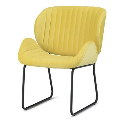 yellow accent chair target