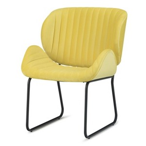 Sia Accent Chair Daffodil Yellow - Wyndenhall, Yellow Yellow
