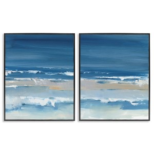 Stupell Industries Crashing Beach Wave Shore, 11" x 14" - 1 of 4