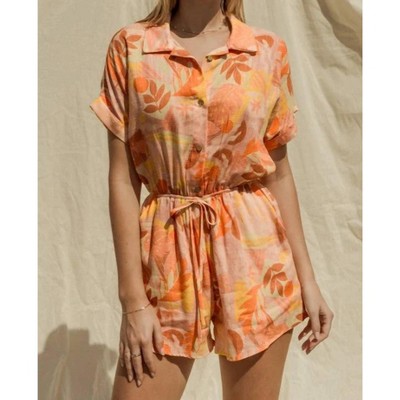Women's Effortless Floral Romper - GILLI